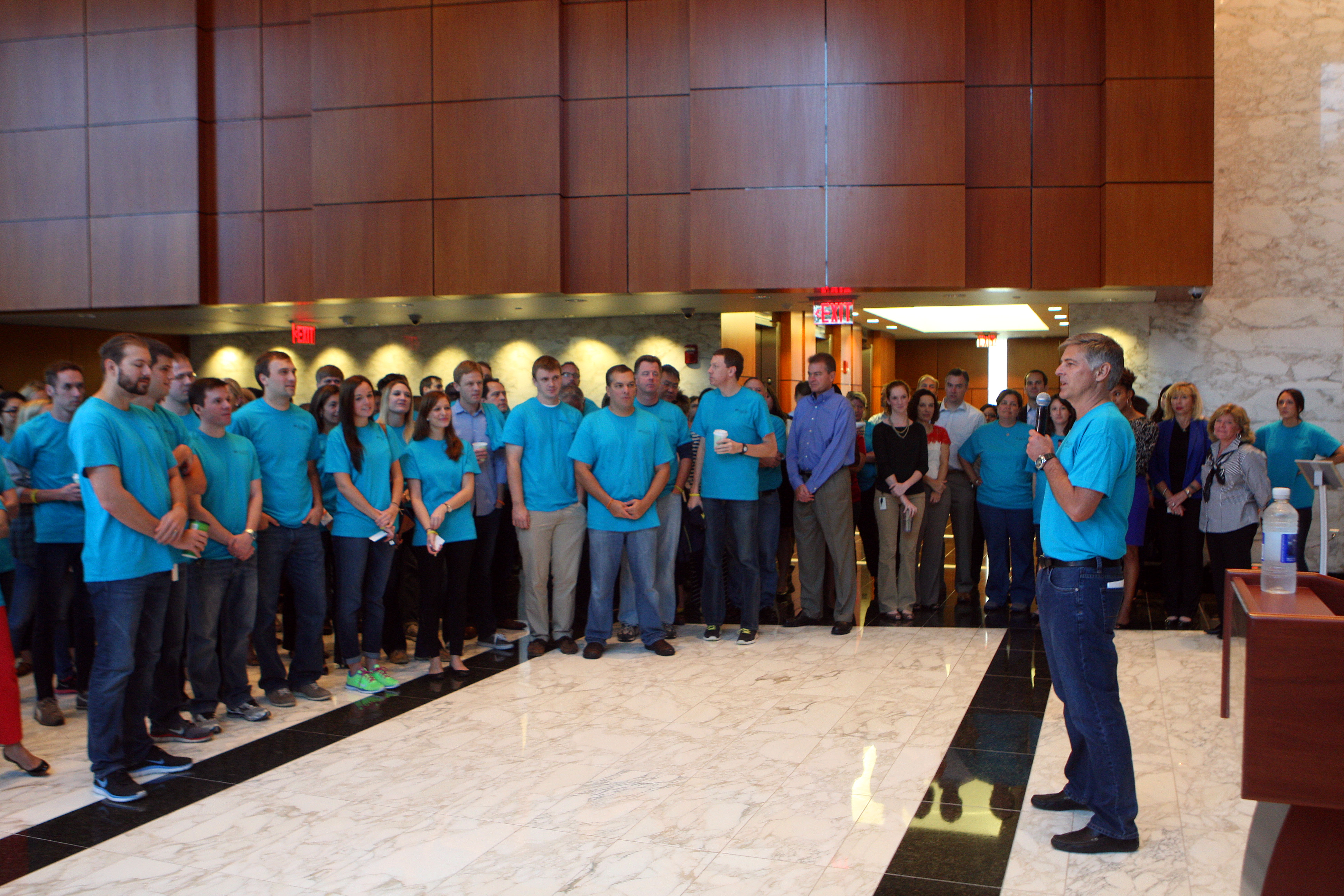 Hilton Worldwide CEO and Team Members Kick Off Second...