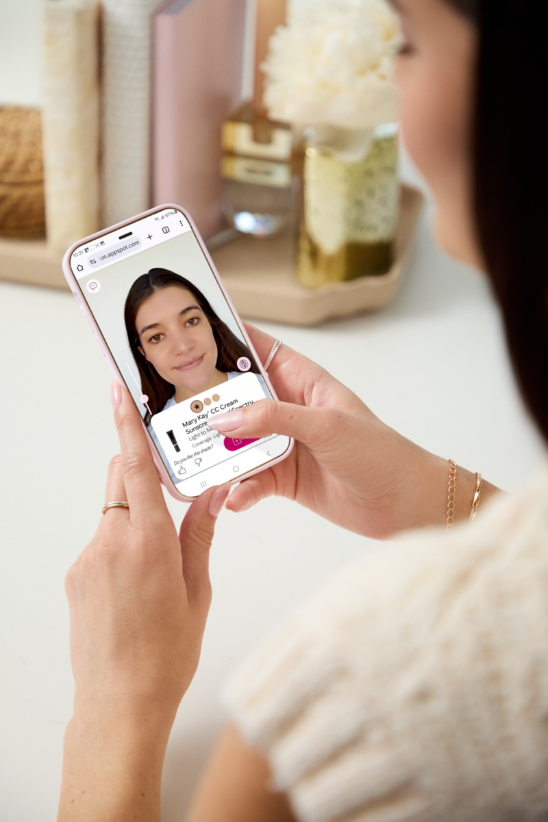 The Mary Kay AI Foundation Finder helps consumers find their best foundation match.