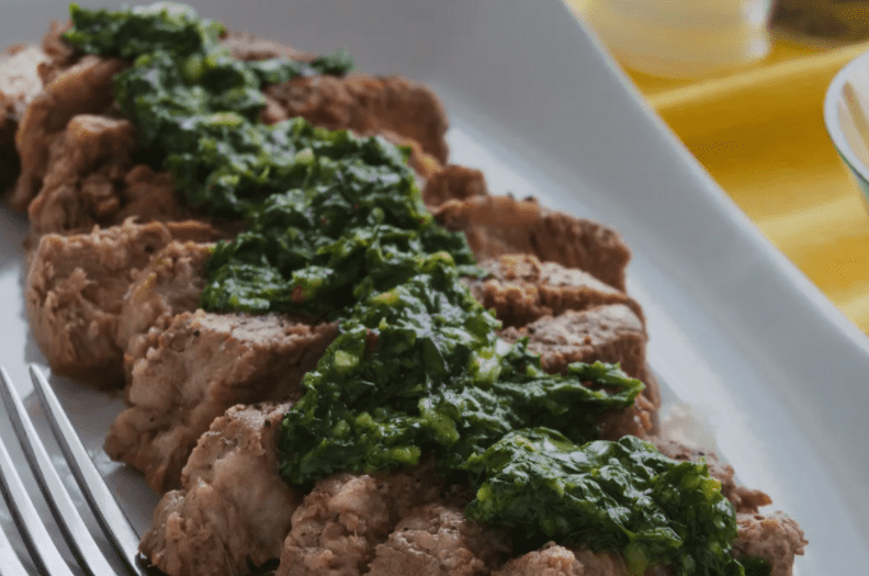Grilled Brazilian Beef with Chimichurri