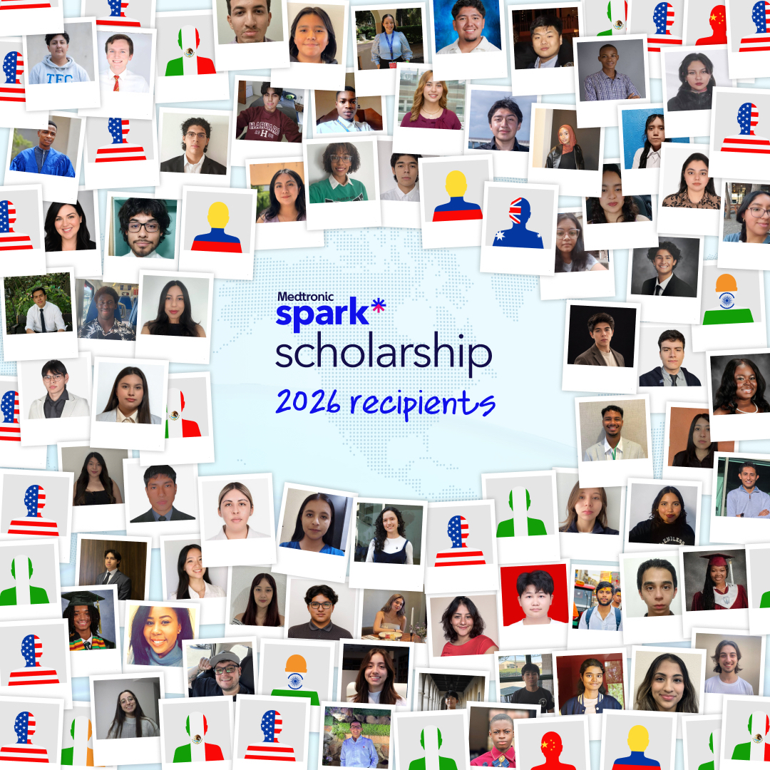 Medtronic Spark scholarship collage