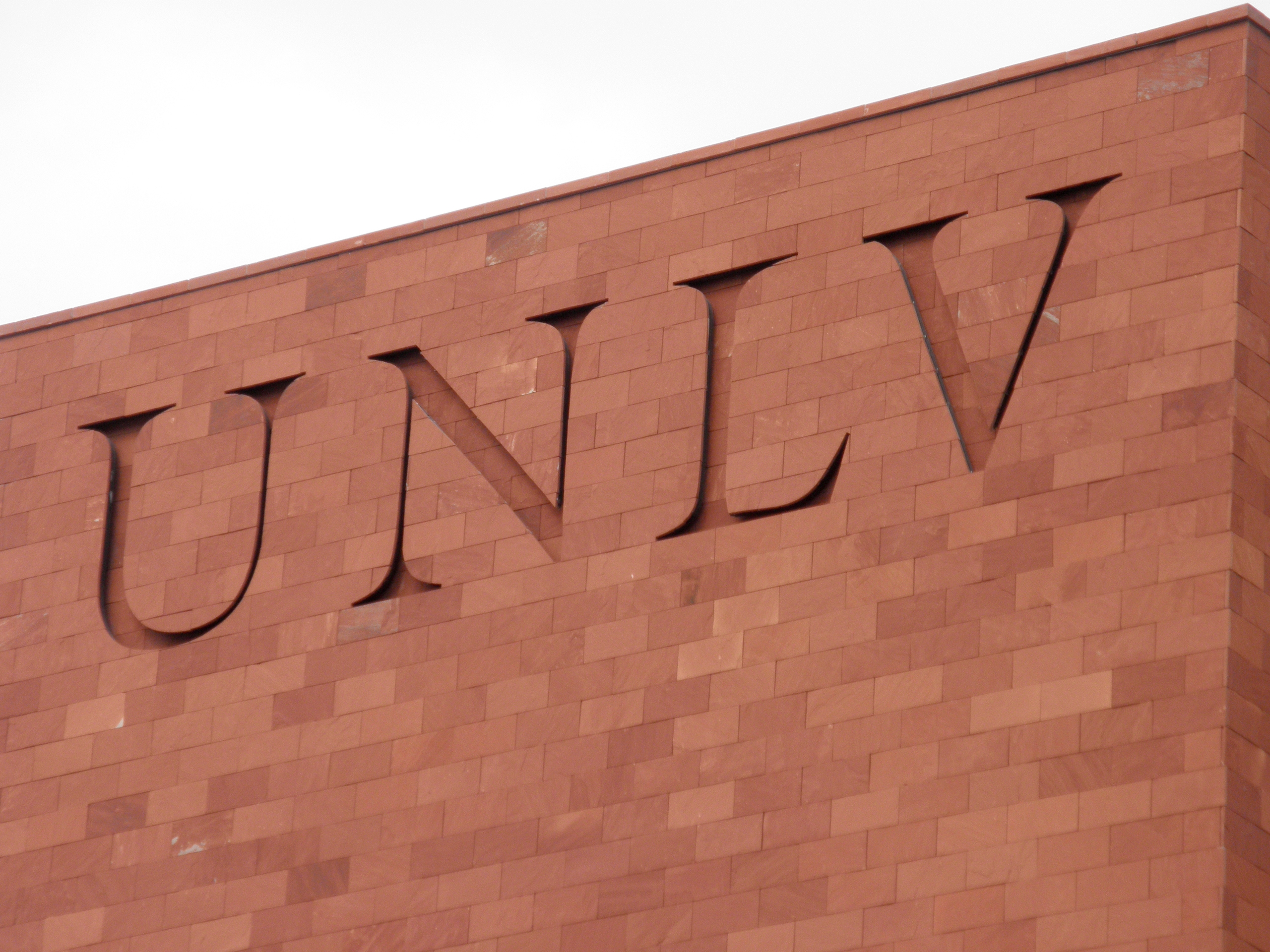 Building with sign reading "UNLV"