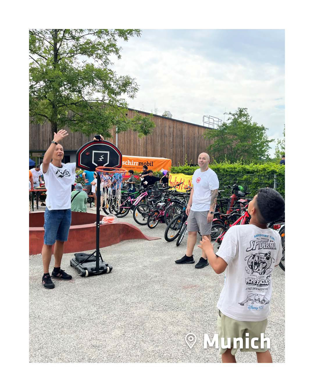 people playing basketball