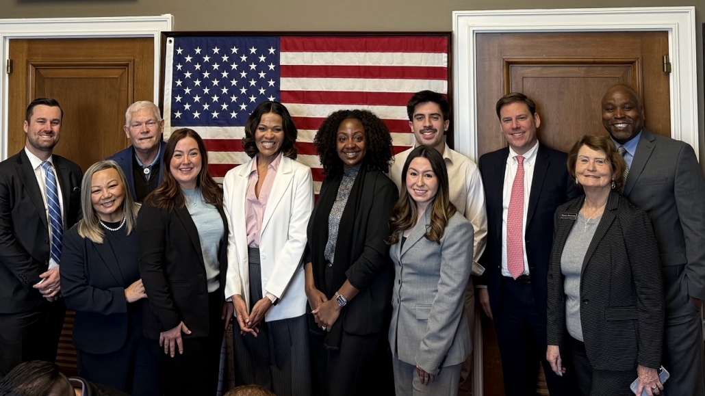 group photo from event