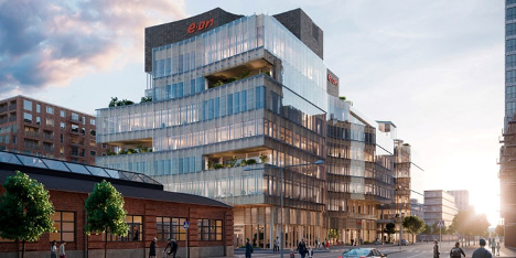 building in sunlight