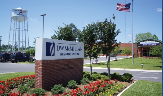  D.W. McMillan Hospital in Brewton, Ala.