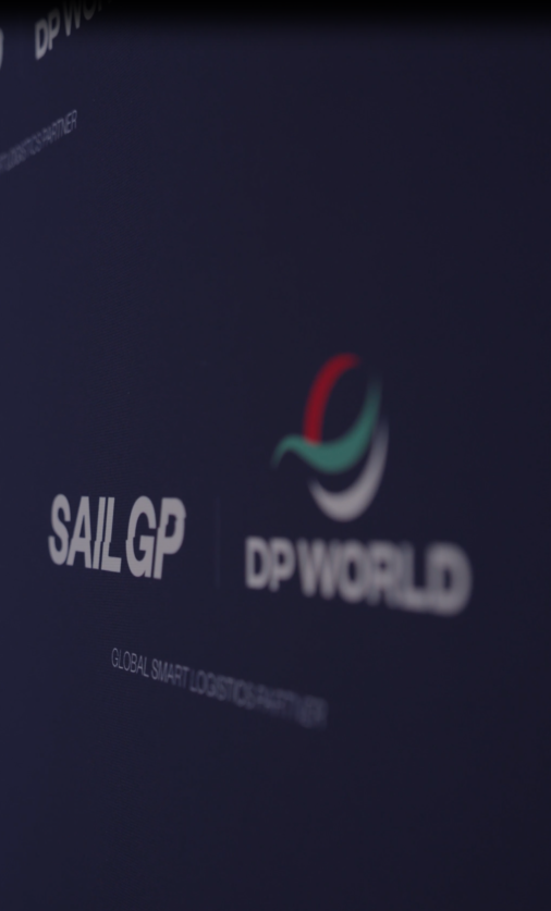 DP World & SailGP logos