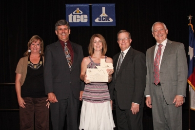 Pictured are: D’Aun Goss, TXO HSE technician ; Fred Jennings, TXO Plant Protection manager; Michelle Holyfield, TXO Responsible Care coordinator; David Crouch, TXO Chemicals Division superintendent ; and Mark Bogle, VP and GM of Texas Operations.