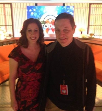This was such a wonderful and meaningful experience. Even though I may have been a little star struck, I kept thinking about the wonderful contribution we’ve made and how many families we’ll be able to help this holiday season—and that is what makes this experience the best! Special thanks to our partners at the TODAY Show, including Sam Sagenkahn and Chelsea Miller (not pictured) for all their hard work!