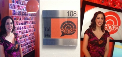 From there we were taken to the green room where we realized we were in the presence of TODAY Show Lifestyle Expert Maureen Petrosky. Before going to hair and makeup we got a chance to go into the Orange Room to watch part of the TODAY show being filmed. I briefly met Matt Lauer here and he couldn’t have been nicer as he welcomed me to the show!